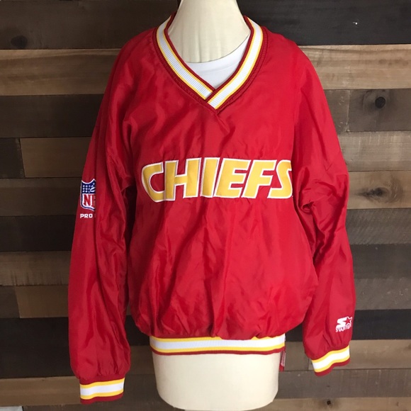 STARTER Other - Kansas City Chiefs pro line pullover jacket large